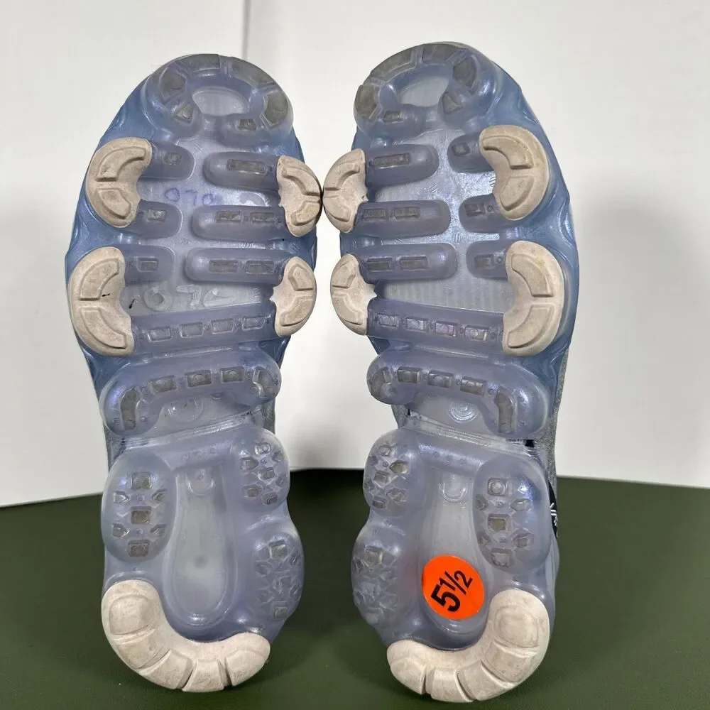 Nike Air VaporMax 2019 Shoes Womens Size 5.5 Gray Purple Running AR6632-023